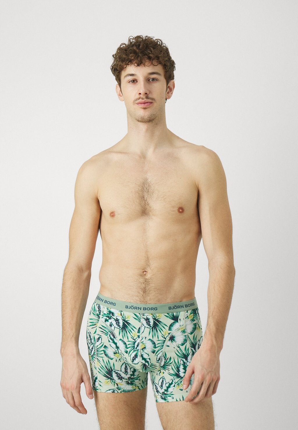 

Трусы STRETCH BOXER 3 PACK Björn Borg, светло-синий