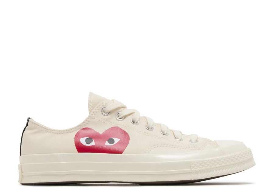 

Кроссовки Converse Comme Des Garçons Play X Chuck 70 Low 'Milk' 2023, кремовый