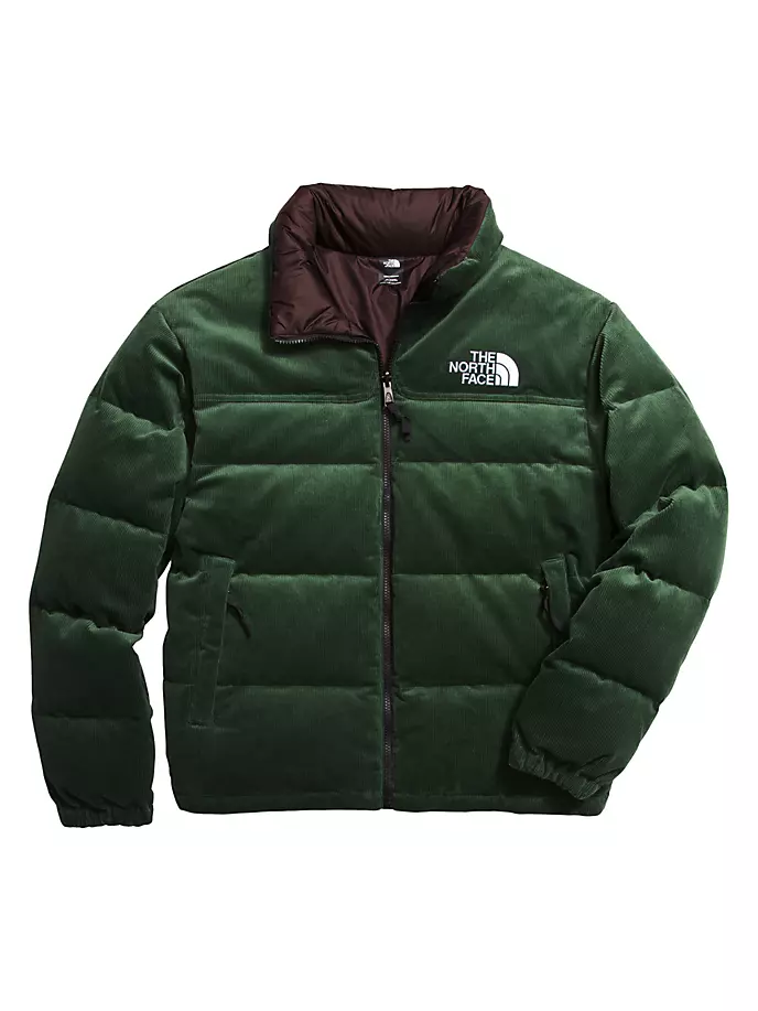 

Двусторонняя пуховик 92 Nuptse The North Face, цвет pine needle coal brown