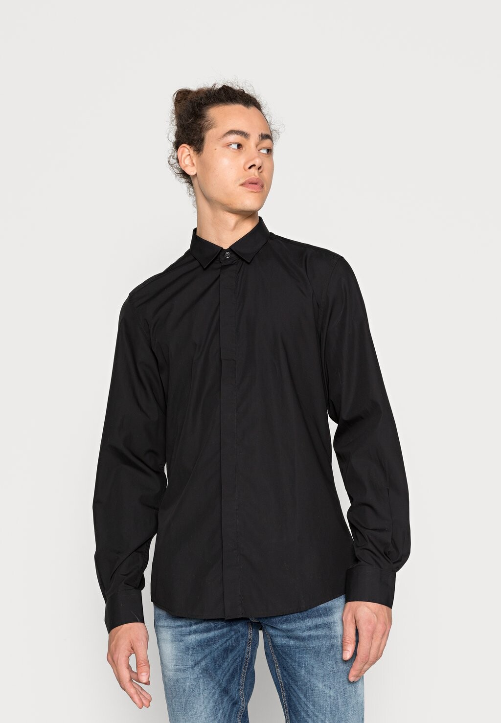 

Рубашка Shirt London In Soft Touch Easy Iron Antony Morato, черный
