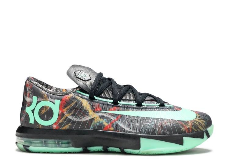 

Кроссовки Nike KD 6 GS 'ALL STAR - ILLUSION', разноцветный