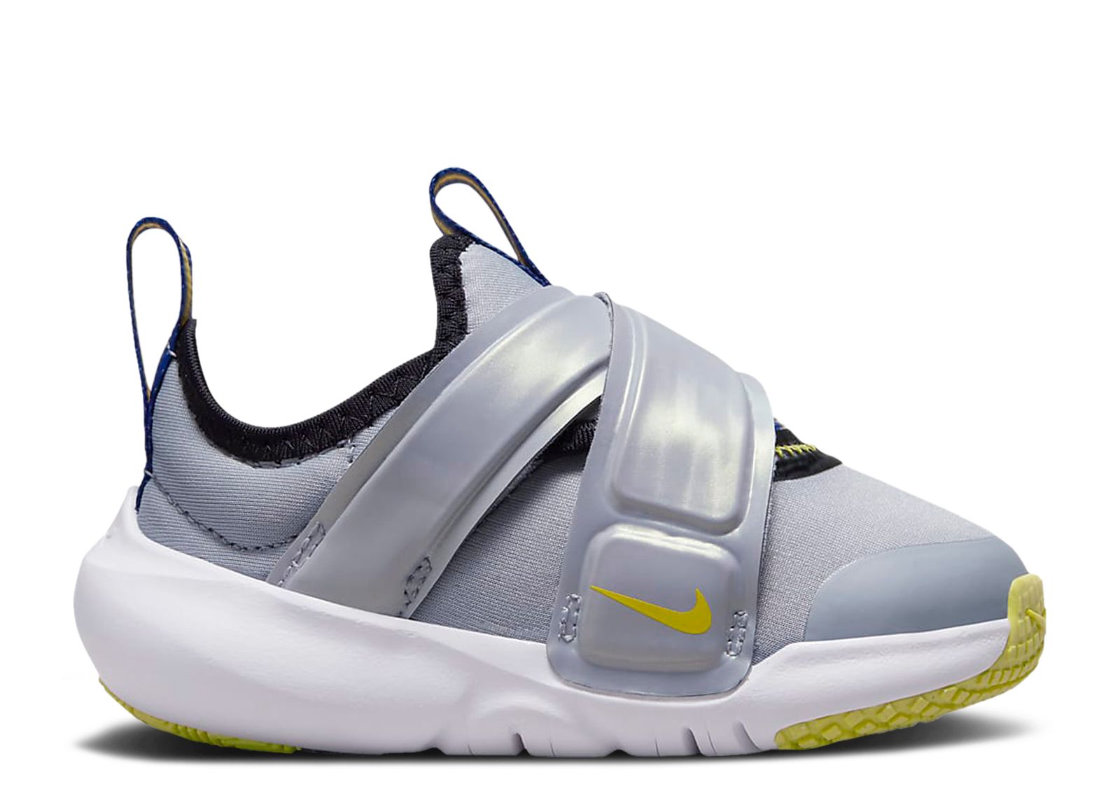 Кроссовки Nike Flex Advance Se Td 'Wolf Grey Optic Yellow', серый