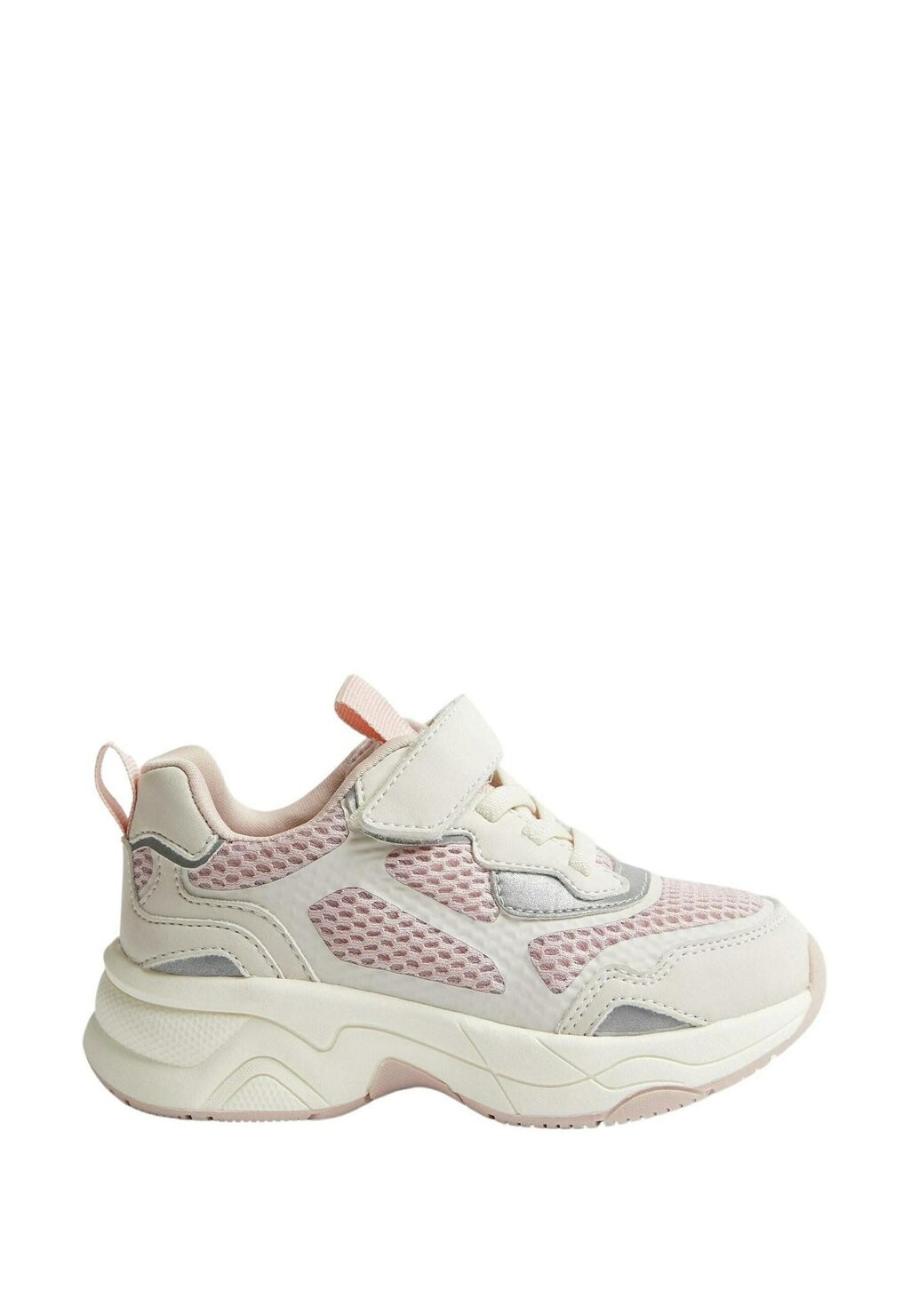 Кроссовки низкие KIDS' RIPTAPE TRAINERS Marks & Spencer, цвет pink mix низкие кроссовки lifestyle trainers next цвет neutral mix