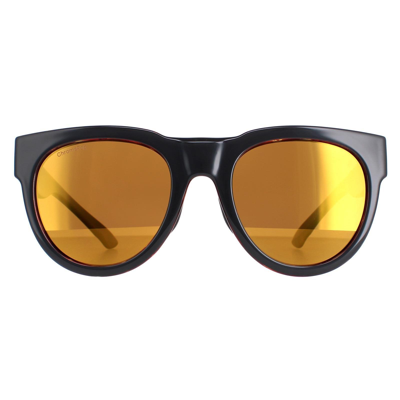 Круглый, унисекс, серо-коричневый, зеркальная поляризация Crusader Smith, серый солнцезащитные очки круглые оправа пластик