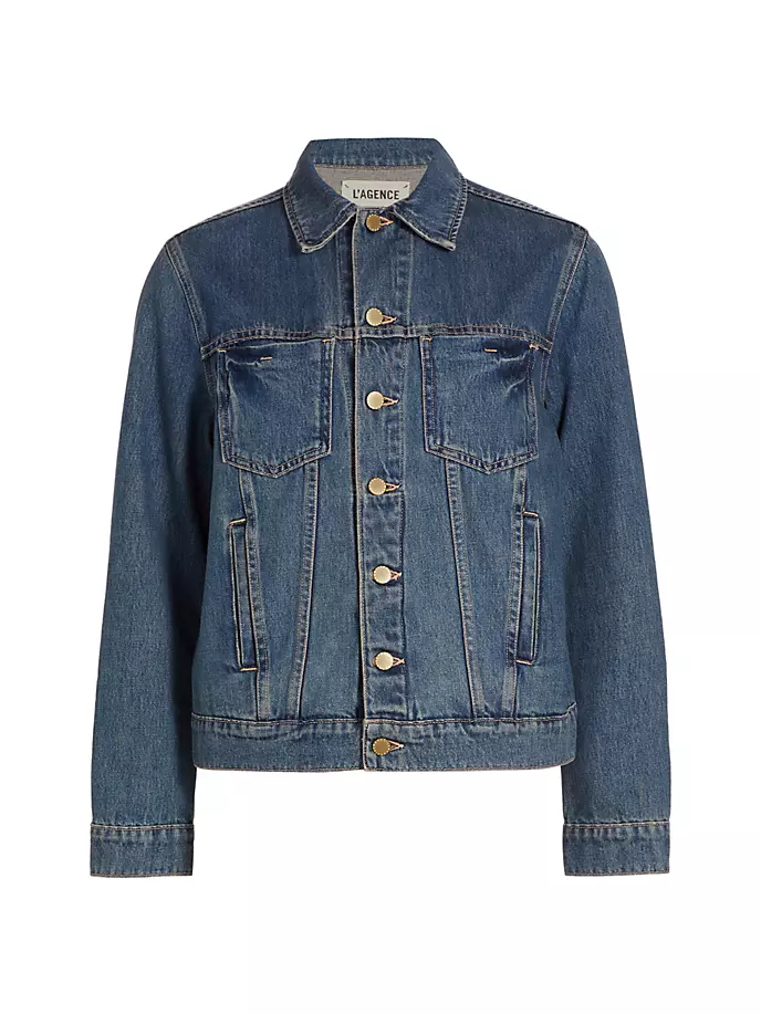 

Джинсовая куртка Mack Trucker L'Agence, цвет bristol