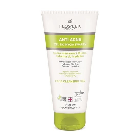 

Антибактериальный гель для умывания, 200 мл Floslek, Anti Acne, FLOS-LEK