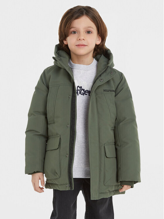 

Зимняя куртка стандартного кроя Tommy Hilfiger, зеленый