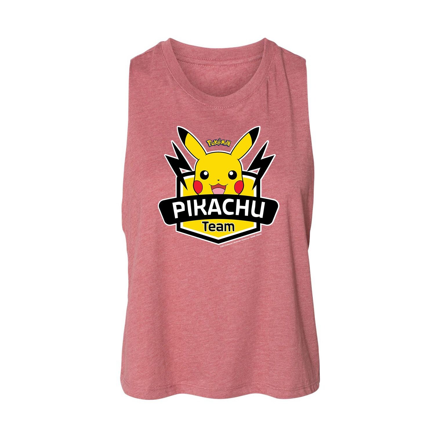 

Укороченная майка с рисунком Pokémon Team Pika для юниоров Licensed Character