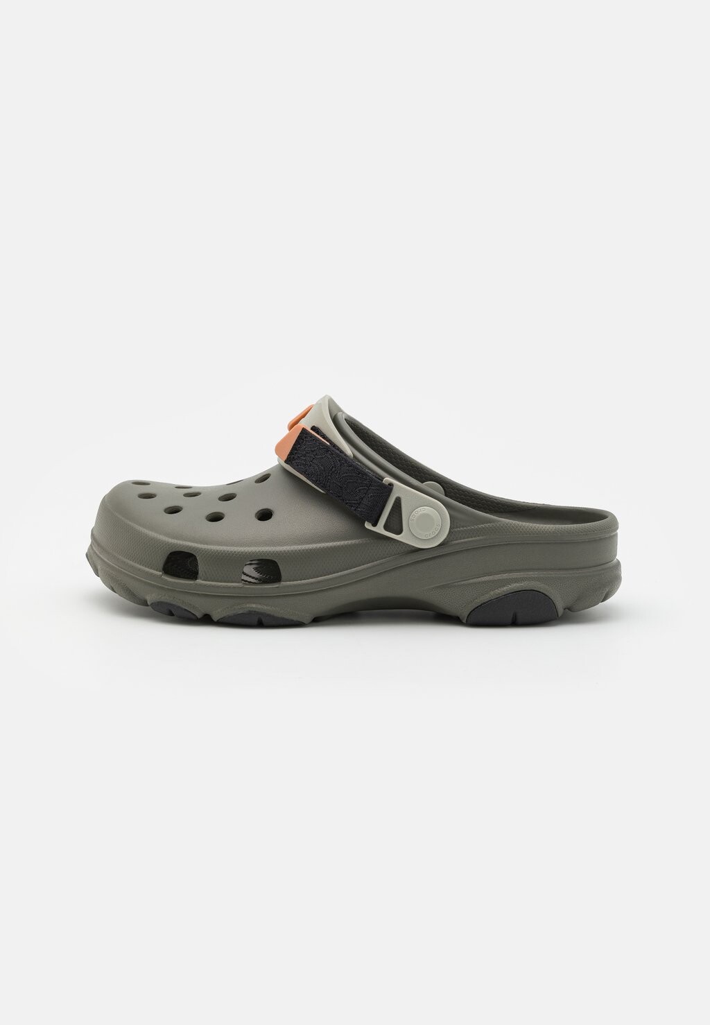 

Сабо All Terrain Crocs, цвет dusty olive/multi-coloured