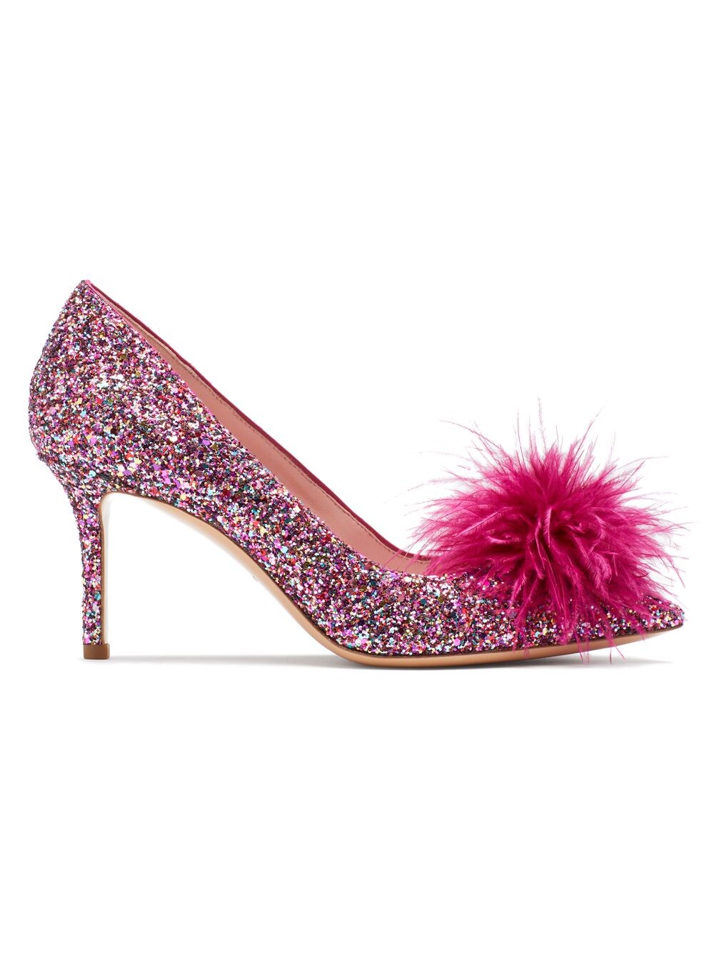 

Туфли-лодочки Marabou с блестками kate spade new york, разноцветный