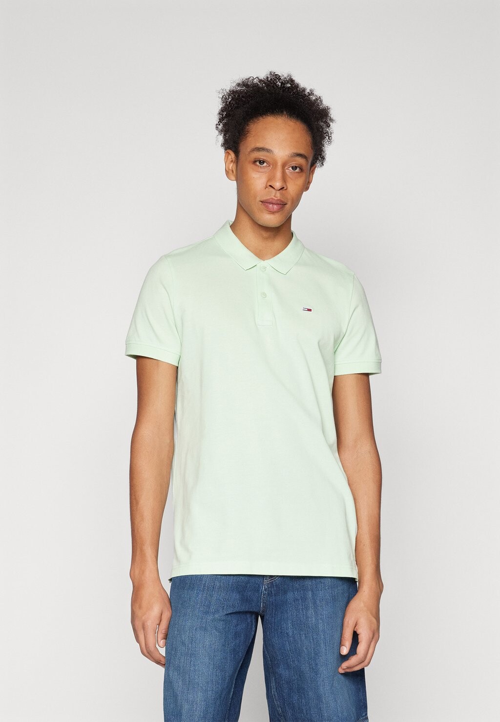

Рубашка поло Tommy Jeans, мята