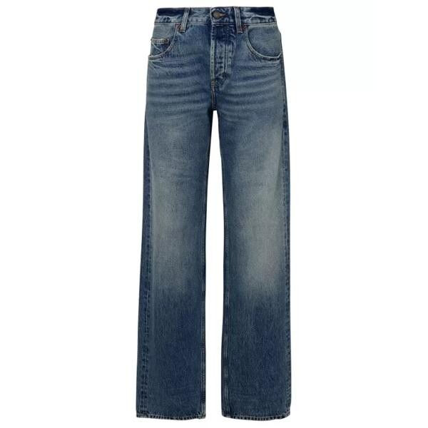 

Джинсы cotton jeans Saint Laurent, синий