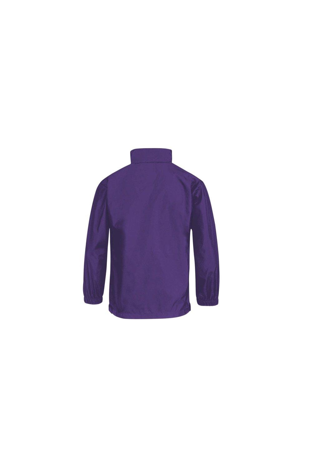 Легкая куртка Sirocco Куртки B&C, фиолетовый