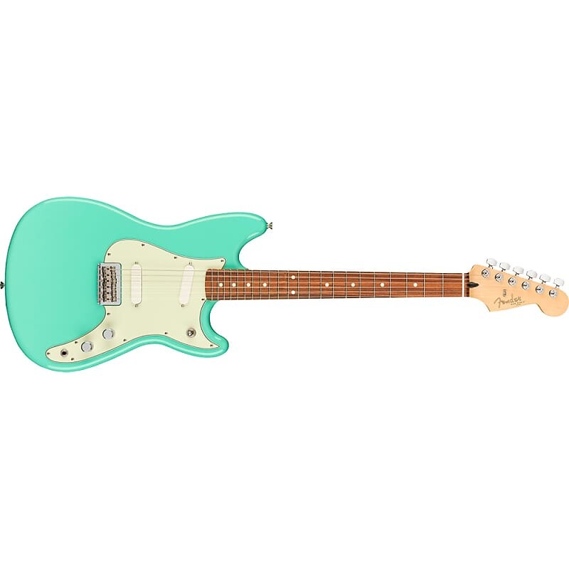 

Электрогитара Fender Player Duo-Sonic Guitar, Pau Ferro Fretboard, Seafoam Green