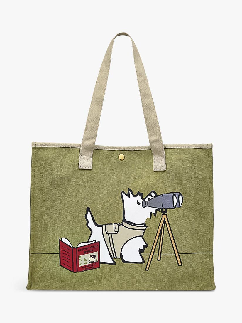 

Большая холщовая сумка-тоут с открытым верхом Radley Bird Watching, Hosta
