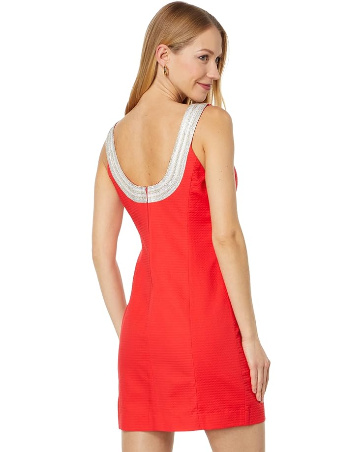 Платье Lilly Pulitzer Valli Shift Dress, цвет Ruby Red цена и фото