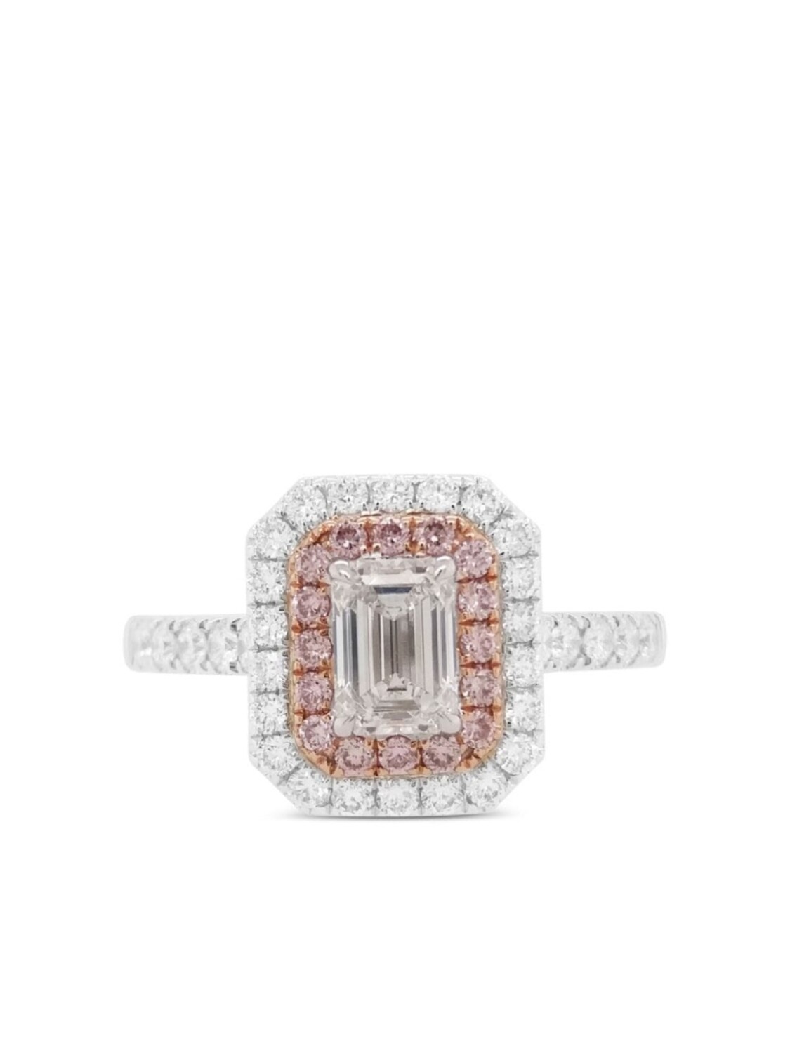 

Кольцо из белого золота с бриллиантами HYT Jewelry, розовый