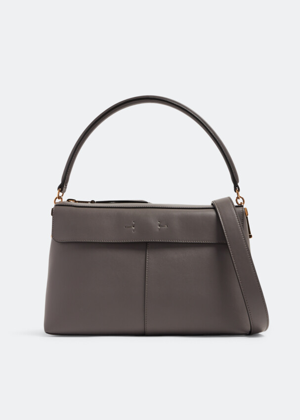 

Сумка Tod'S T Case Small Bauletto, серый
