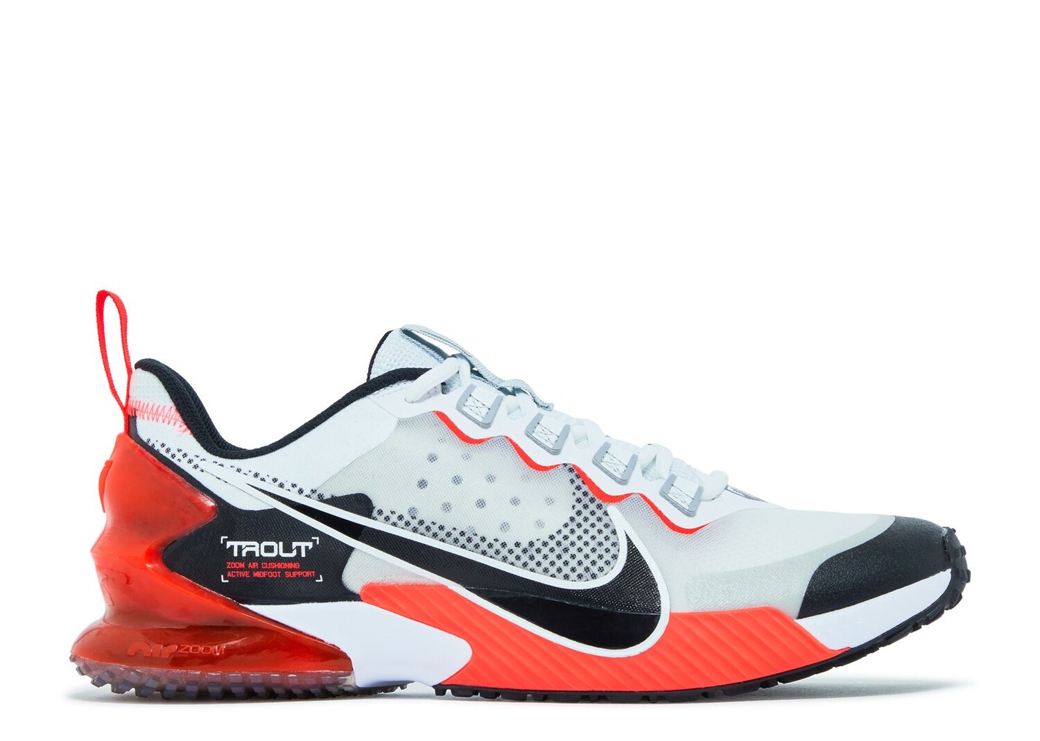 

Кроссовки Nike Force Zoom Trout Ltd Tf 'White Bright Crimson', белый