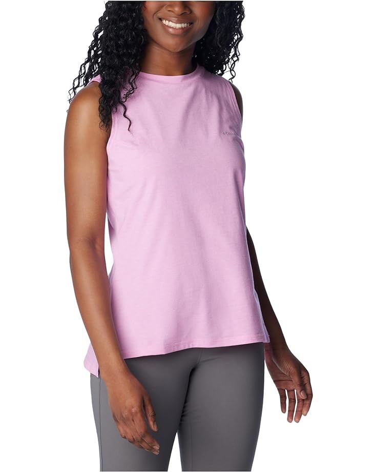 

Майка Columbia Sun Trek Tank, цвет Cosmos Heather
