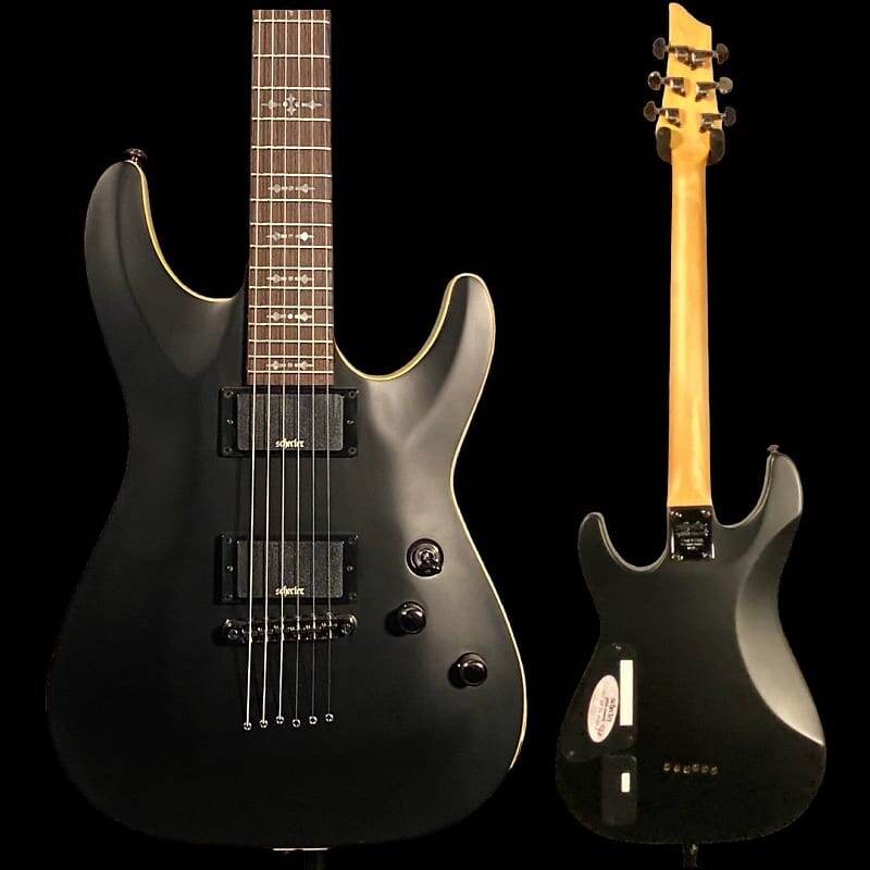 

Электрогитара Schecter Demon-6 Electric Guitar Aged Black Satin