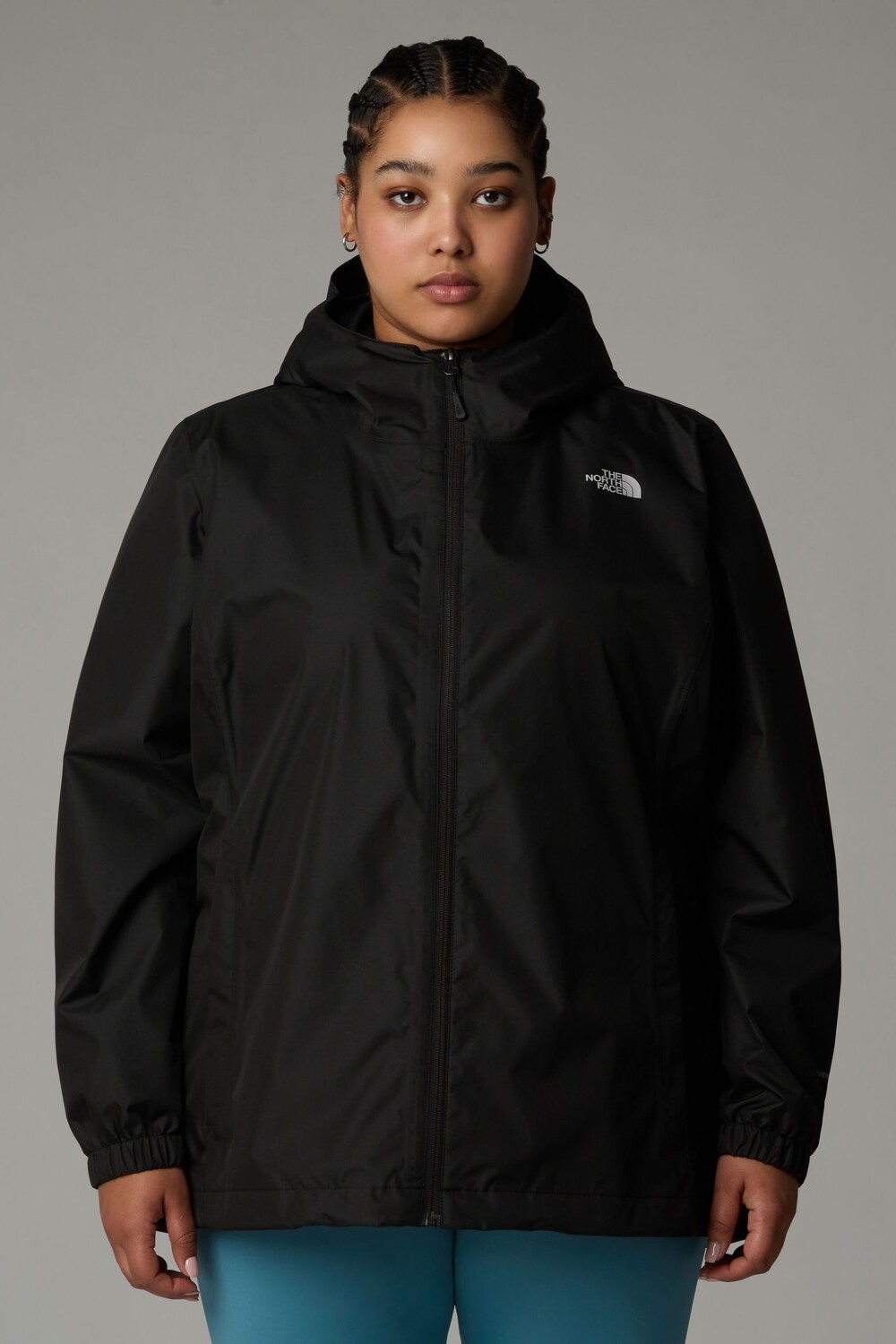 

Женская куртка размера плюс The North Face, черный