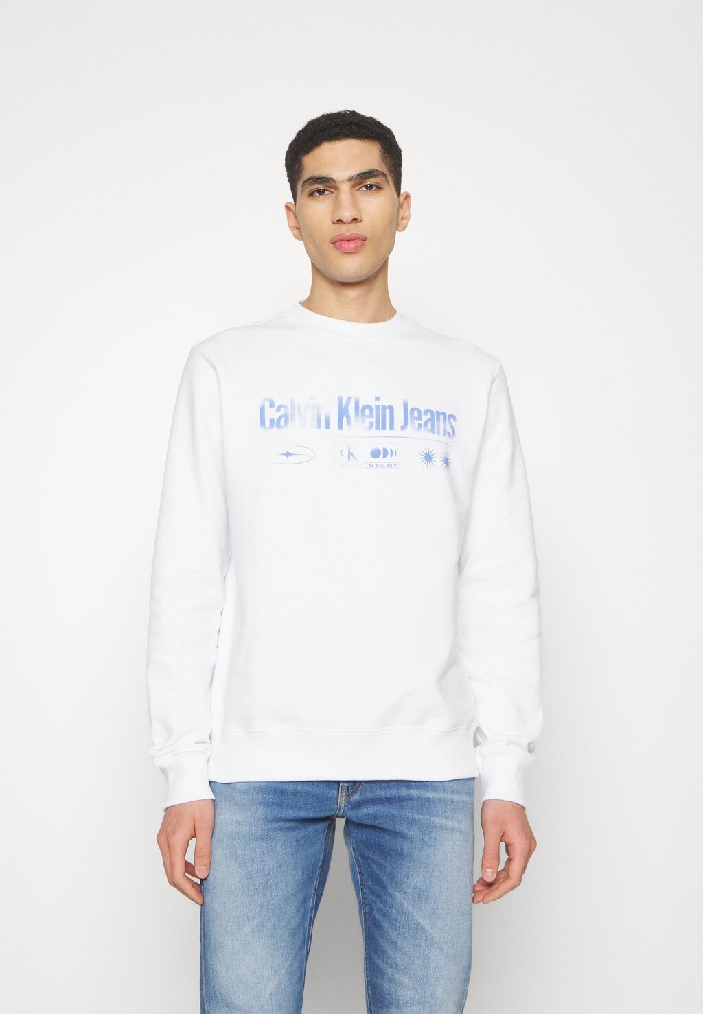 

Толстовка Calvin Klein Jeans, белый