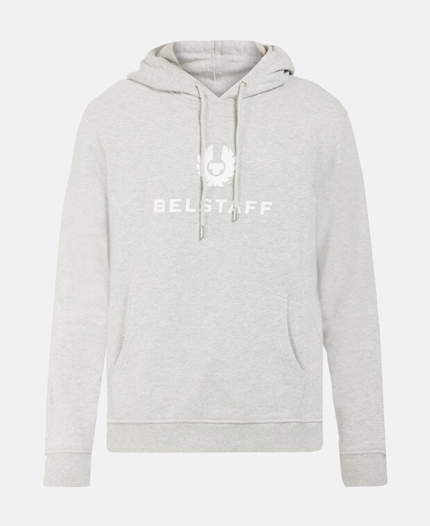 

Худи с капюшоном Belstaff, серебряный