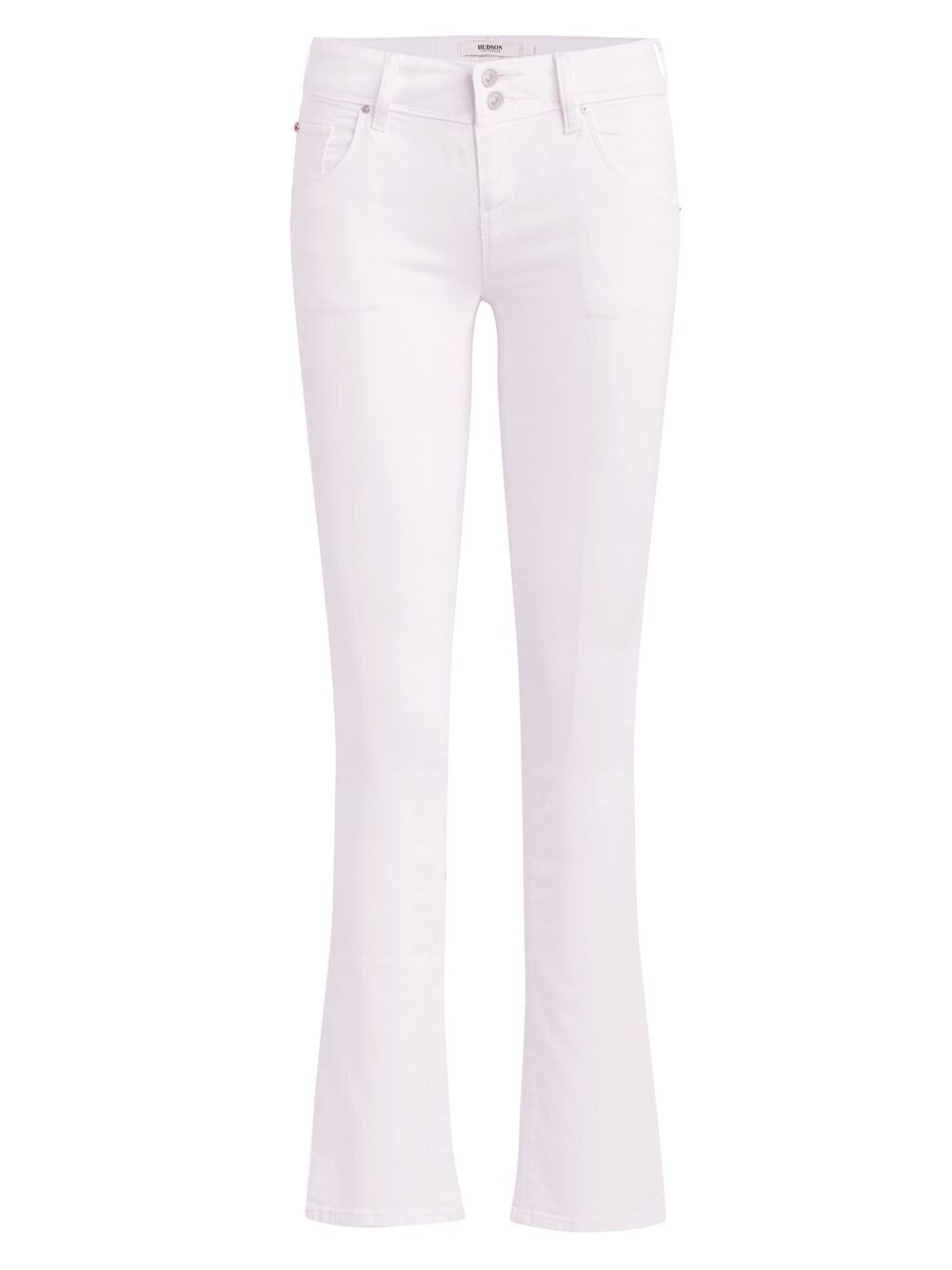 

Детские джинсы со средней посадкой Beth Bootcut Hudson Jeans, белый