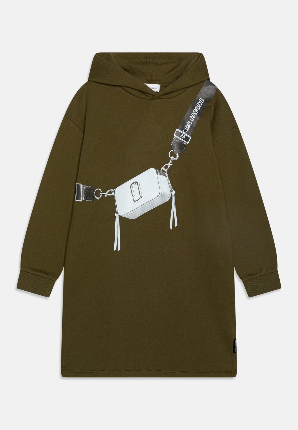 Повседневное платье HOODED DRESS Marc Jacobs, темно-зеленый