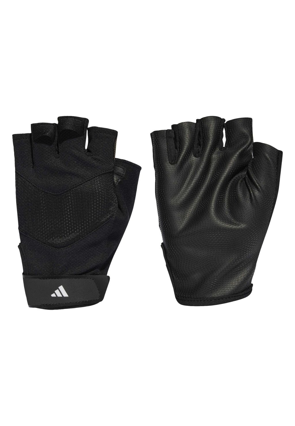 

Перчатки до половины пальцев Adidas, черный
