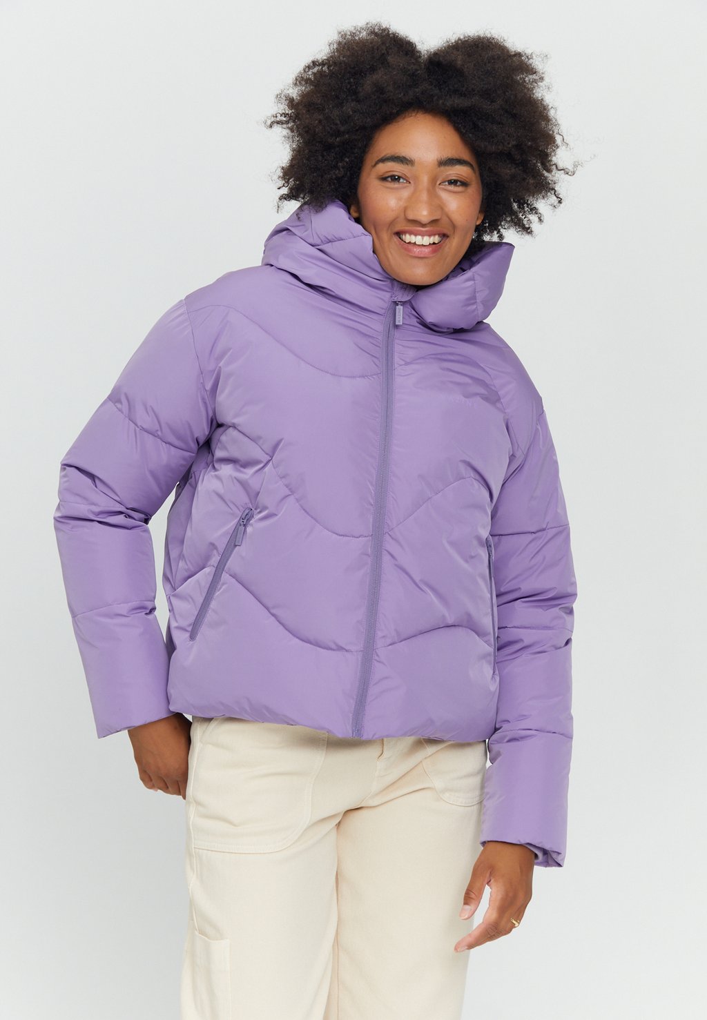 Зимняя куртка DANA PUFFER Mazine, цвет purple haze толстовка mazine danbury half zip цвет purple haze printed