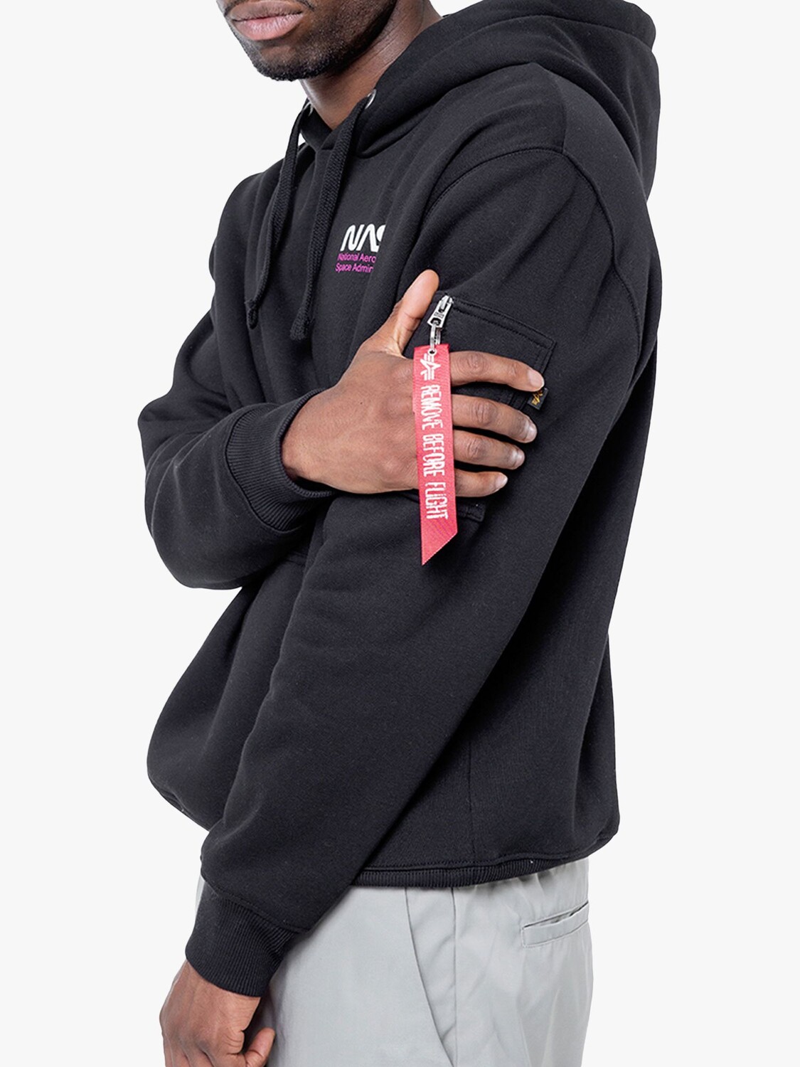 

Толстовка Skylab NASA Alpha Industries, черный/мульти