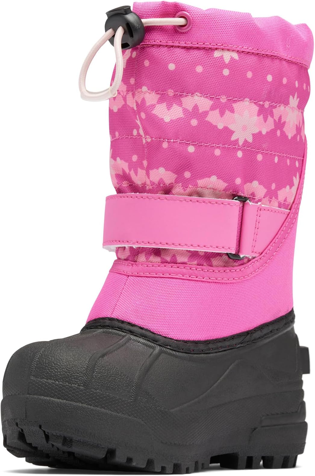 цена Зимние ботинки Powderbug Plus II Print Columbia, цвет Pink Ice/Dusty Pink