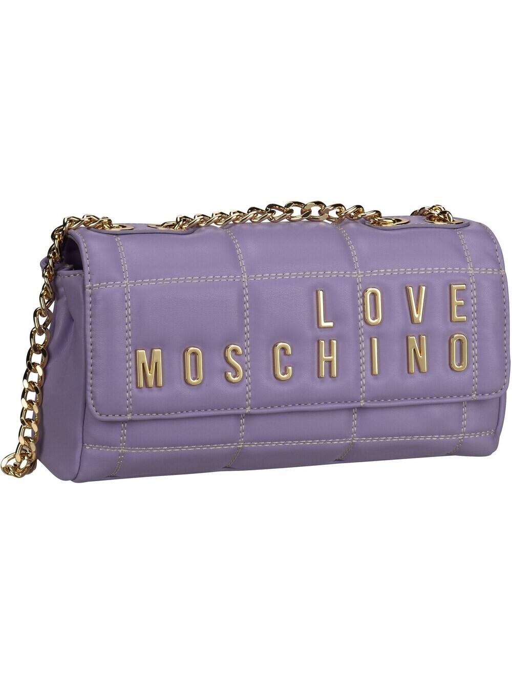 

Сумка через плечо Love Moschino Embroidery, фиолетовый