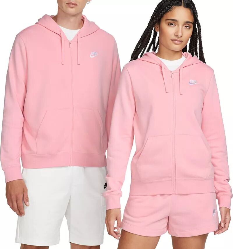 

Женская флисовая худи с молнией во всю длину Nike Sportswear Club