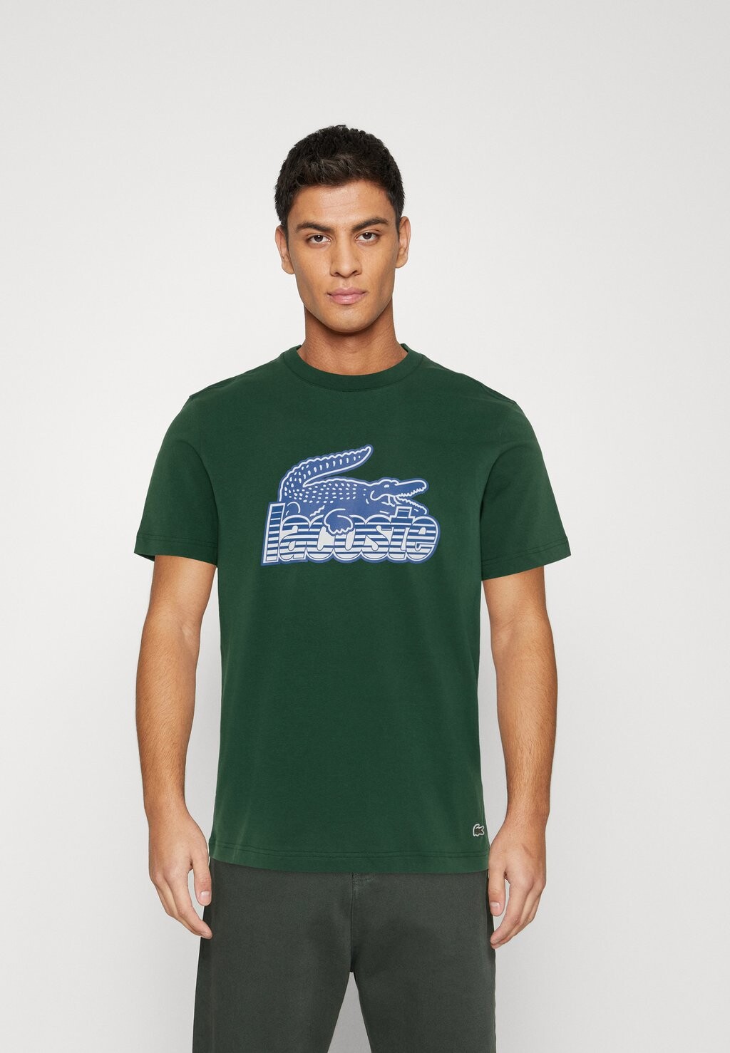 

Футболка с принтом Lacoste, зеленый