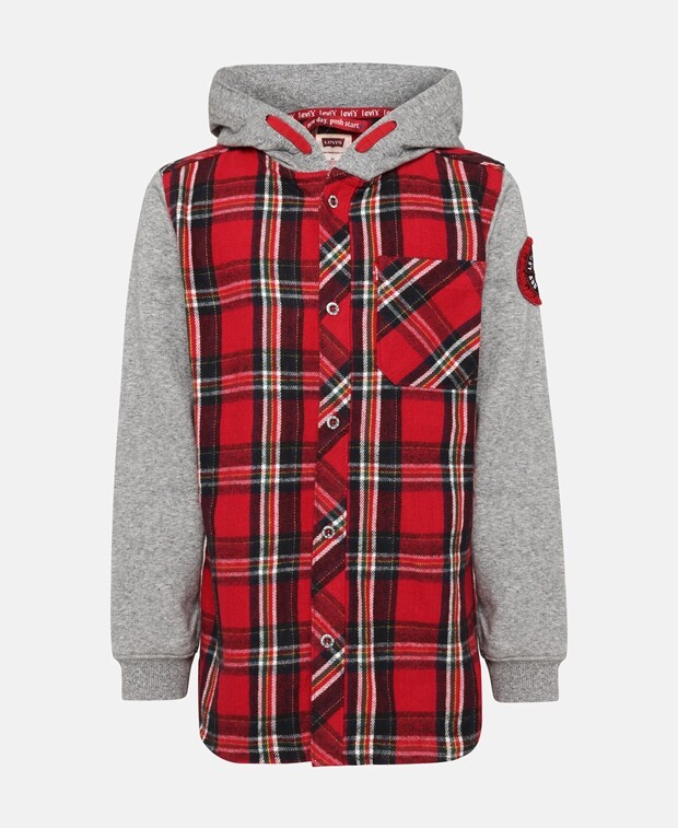 

Толстовка с капюшоном Levi's, красный