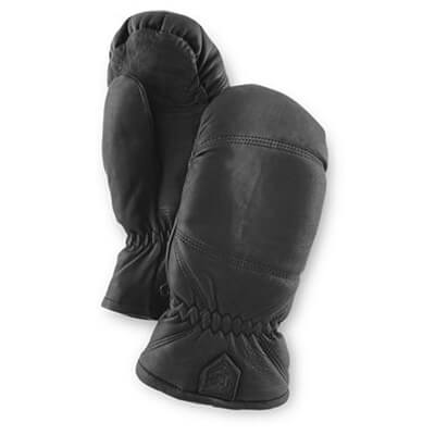 Перчатки Hestra Leather Box Mitt, черный