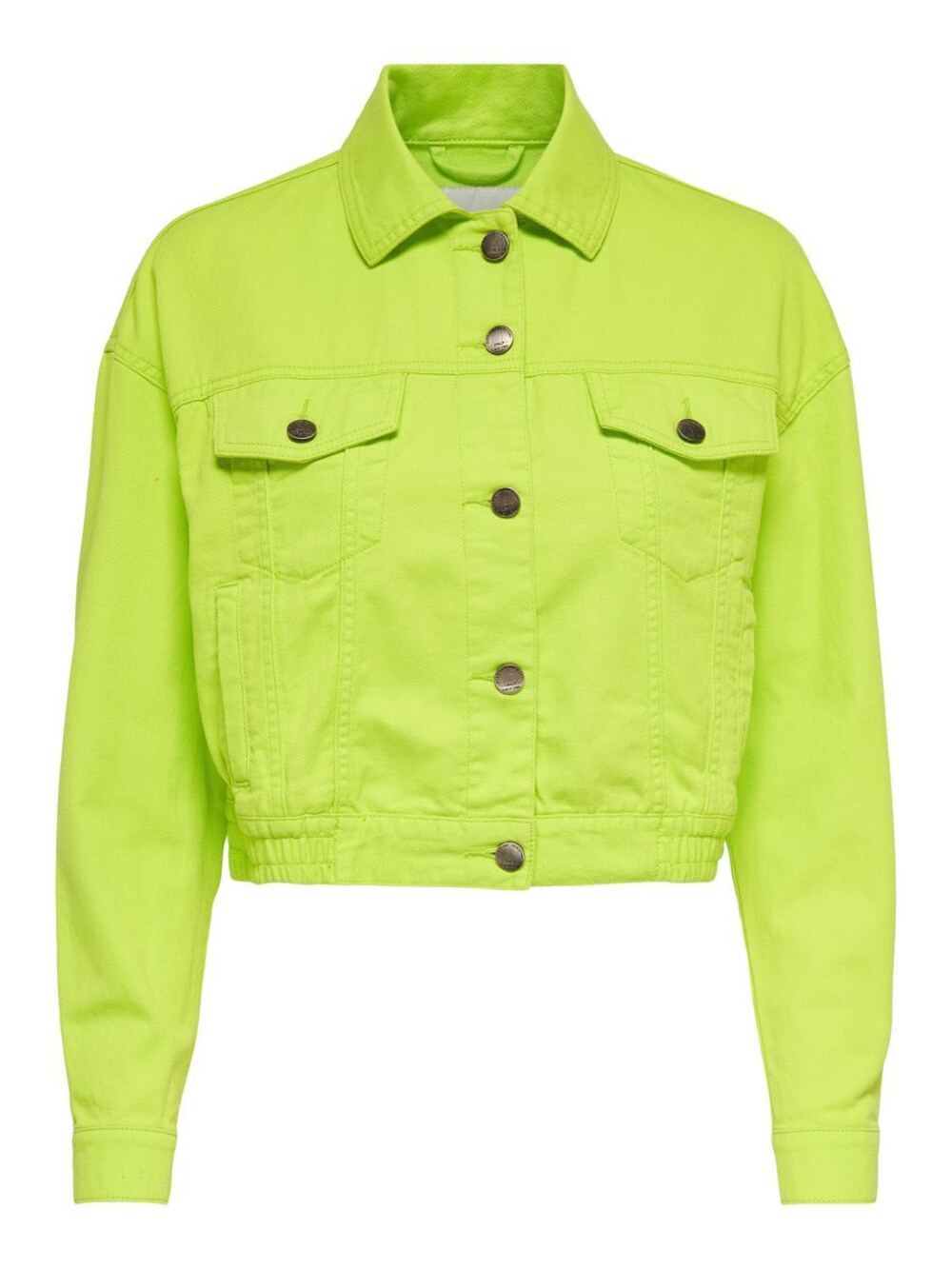 Межсезонная куртка Only, неоновый зеленый