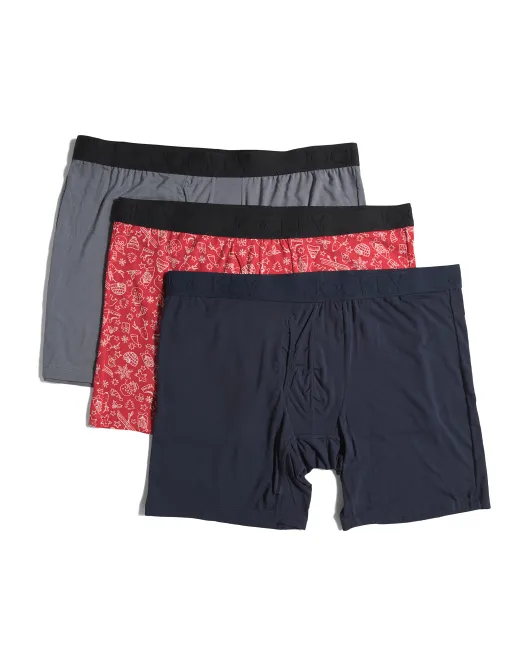 

3 шт. трусы-боксеры Active Ultra Soft Jockey, красный
