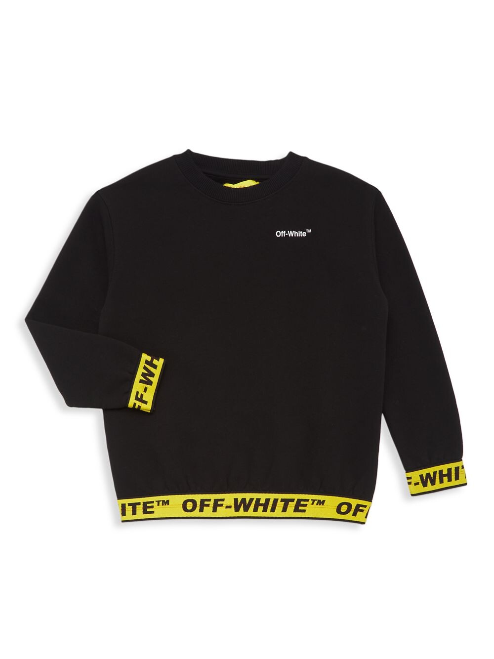 

Футболка Little Boy's & Boy's Logo Industrial Off-White, черный