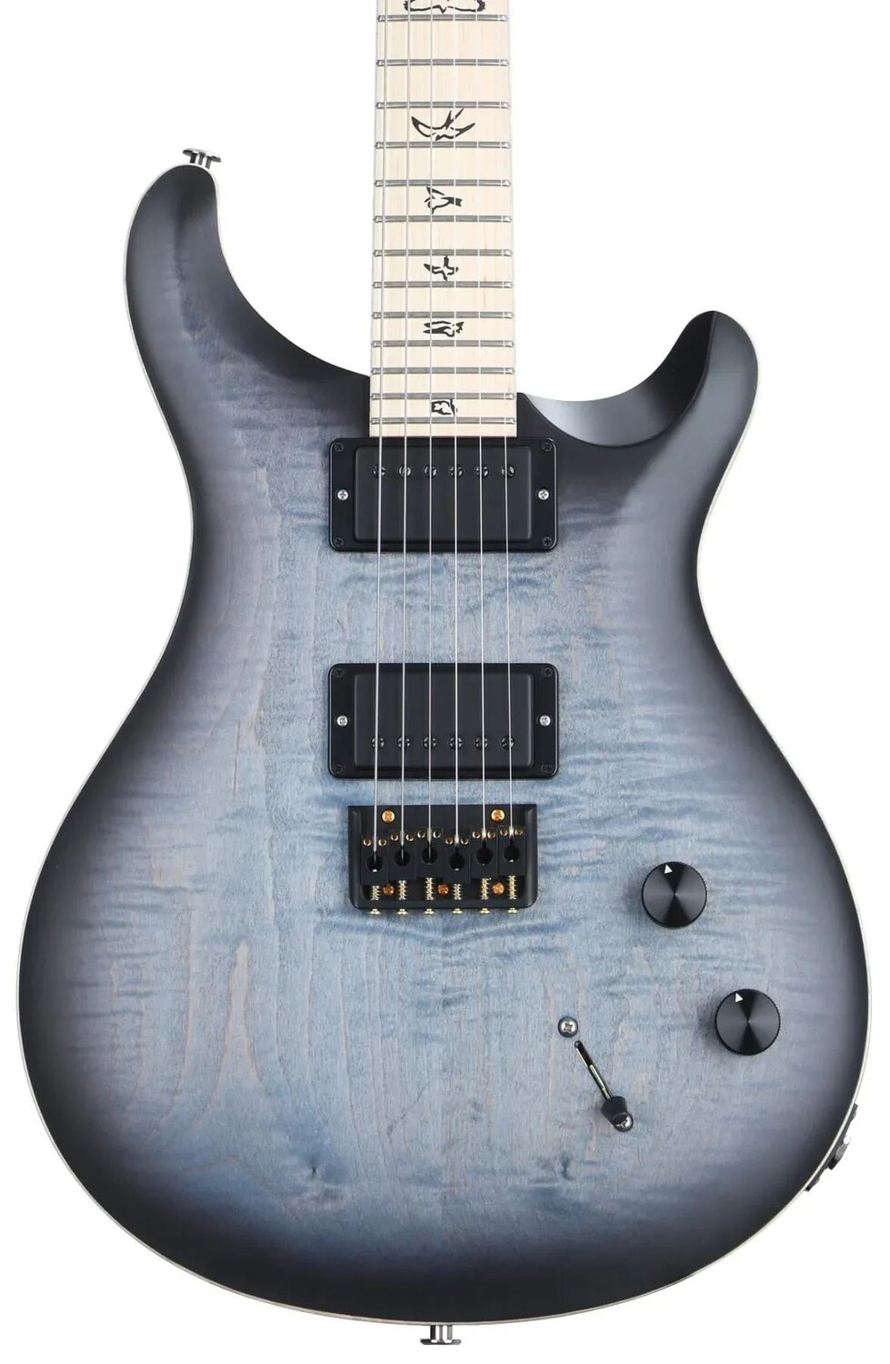 

PRS DW CE 24 Hardtail Limited Edition — выцветший синий дымчатый взрыв