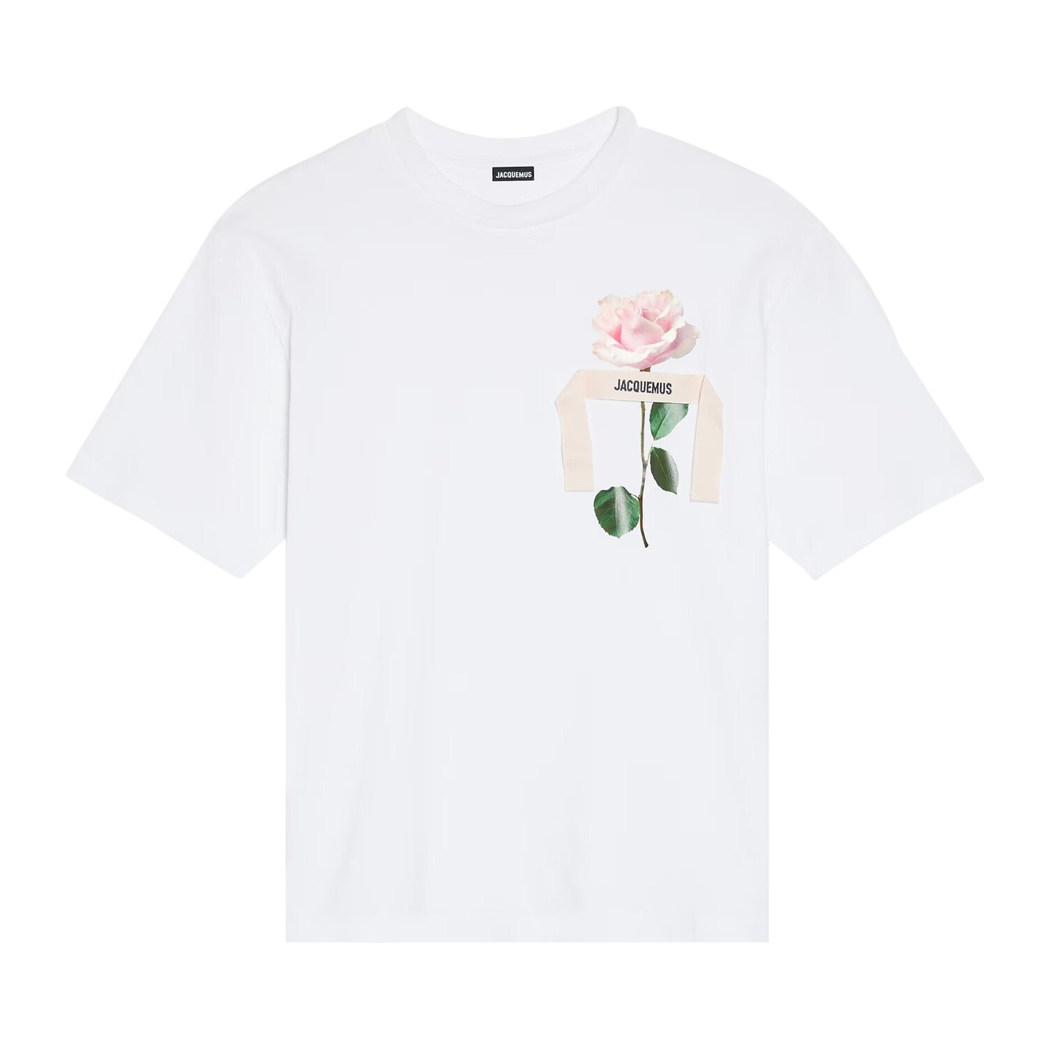 

Футболка Jacquemus Le Роза Белая