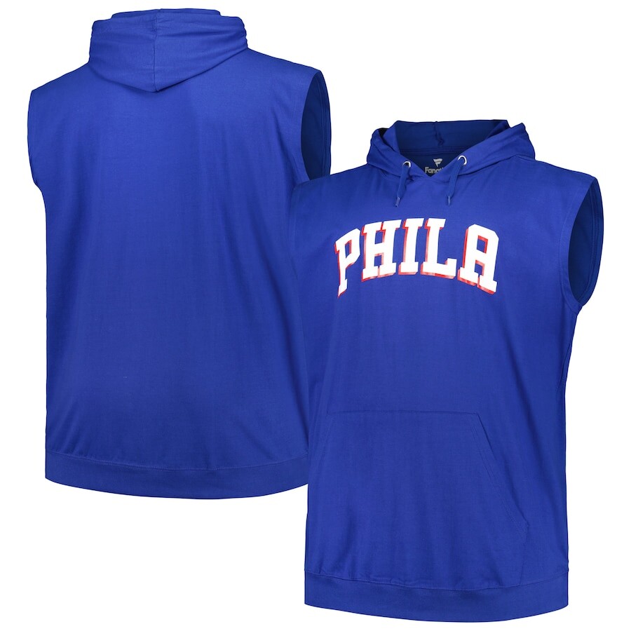 

Футболка с коротким рукавом Fanatics Branded Philadelphia 76Ers, роял
