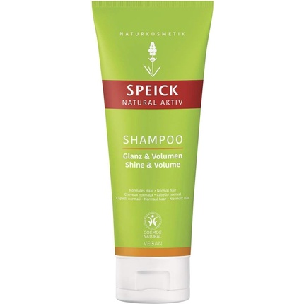 цена Бодрящий натуральный активный шампунь для блеска и объема для нормальных волос, Speick
