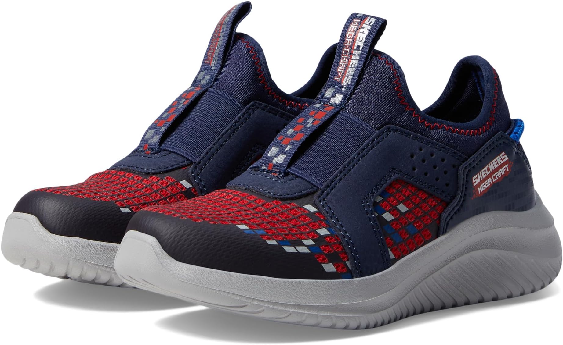 Кроссовки Mega Craft - Ultra Flex 3.0 402183L SKECHERS KIDS, цвет Navy/Red