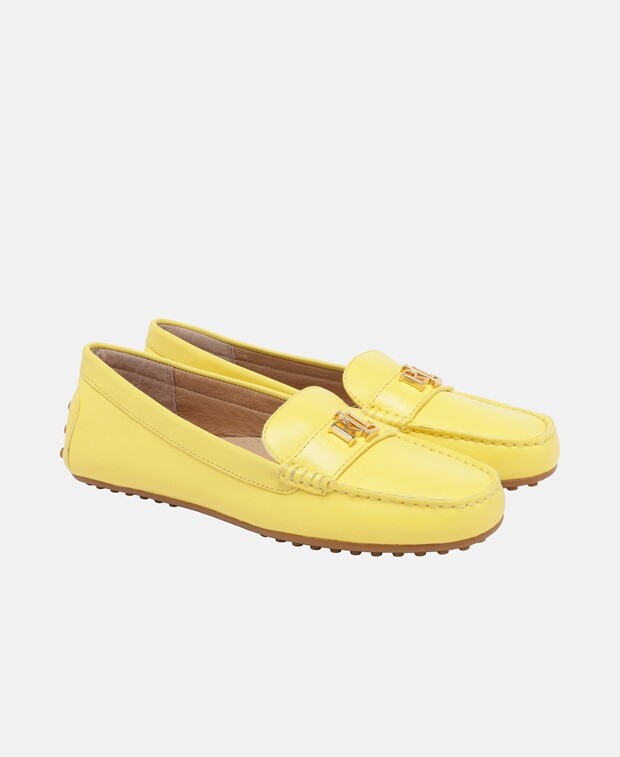 

Мокасины Lauren Ralph Lauren, желтый