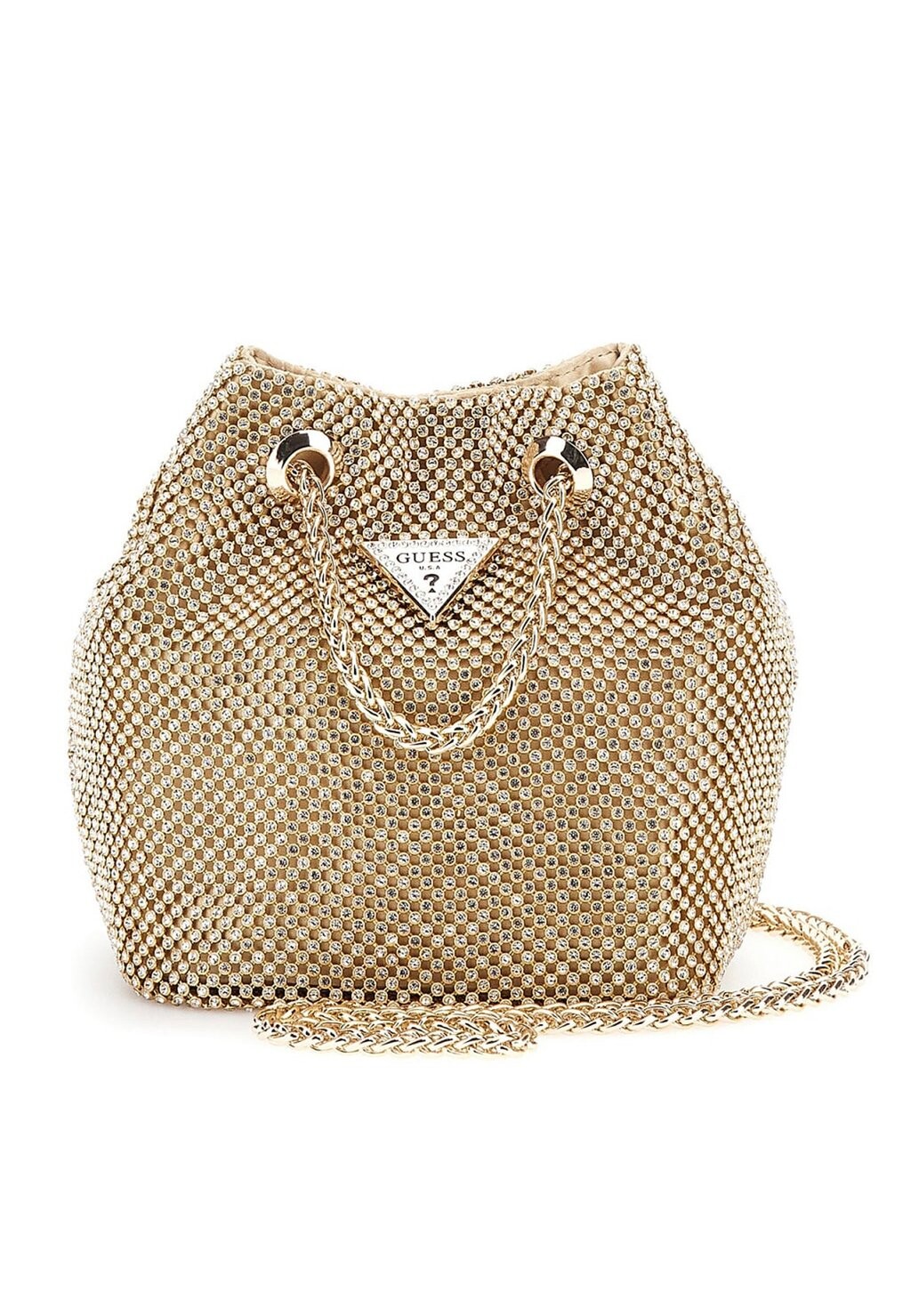 

Сумка через плечо Guess, золото