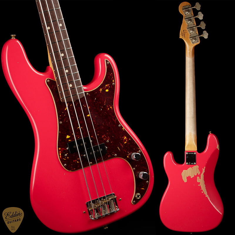 

Басс гитара Fender Custom Shop Pino Palladino Signature P-Bass - Fiesta Red